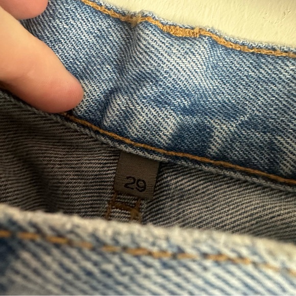 Carmar Emelia Sydney Distressed Knee Studded Raw Hem Button Fly HiRise Jeans 29 - Picture 11 of 16